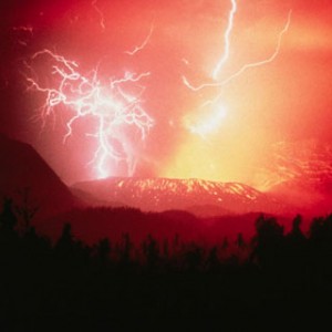Volcano Butning